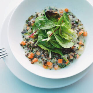 Lauwarmer Linsensalat Lauwarmer Linsensalat