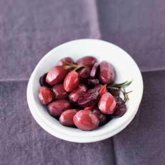 Rotweinkartoffeln mit Chorizo Rotweinkartoffeln mit Chorizo