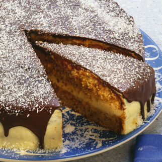 Vanille-Kokoscreme-Torte Vanille-Kokoscreme-Torte