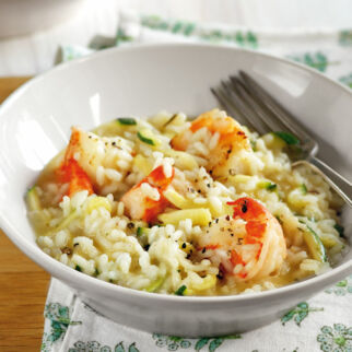Garnelen-Zucchini-Risotto Garnelen-Zucchini-Risotto