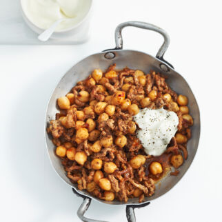 Orientalische Hackpfanne Orientalische Hackpfanne