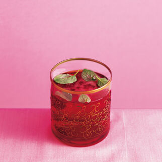 Granatapfel-Kirschsaft-Getränk Granatapfel-Kirschsaft-Getränk