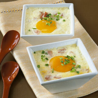 Eier im Töpfchen Eier im Töpfchen