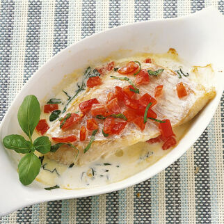 Fisch in Tomatensahne Fisch in Tomatensahne
