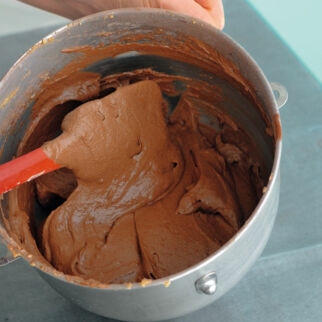 Schokoladen-Rührteig Schokoladen-Rührteig