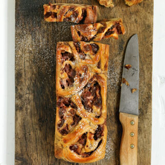 Pflaumenbrot mit Vollkorn Pflaumenbrot mit Vollkorn