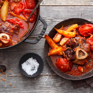 Ossobuco mit Tomatensauce Ossobuco mit Tomatensauce