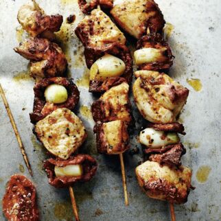 Tavuk Şiş - Huhn für Spießer Tavuk Şiş - Huhn für Spießer