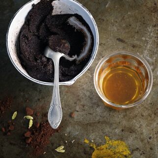 Mandel-Honig-Kakao-Aufstrich Mandel-Honig-Kakao-Aufstrich