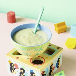 Hirse-Pfirsich-Brei Hirse-Pfirsich-Brei