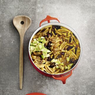 Makkaroni-Rindfleisch-Chili Makkaroni-Rindfleisch-Chili