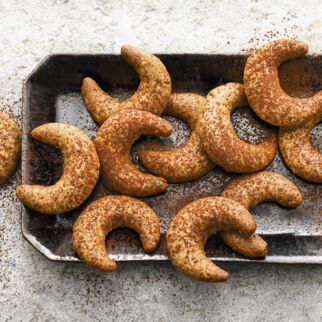 Mokka-Nuss-Kipferl Mokka-Nuss-Kipferl