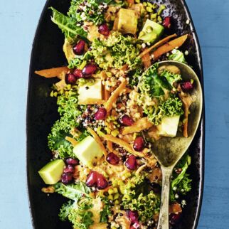 Grünkohl-Quinoa-Salat