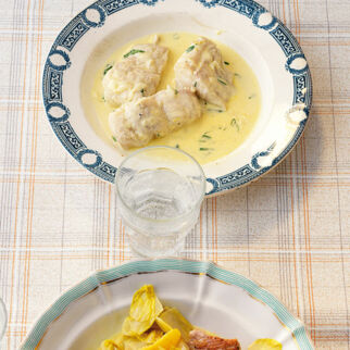 Fisch in Basilikumsahne Fisch in Basilikumsahne