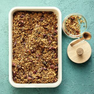 Orient-Granola für den Vorrat