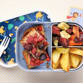 Porridge-Schnitten Porridge-Schnitten