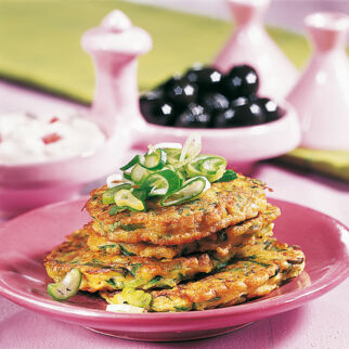 Zucchinipuffer Zucchinipuffer