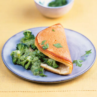 Gefülltes Schaumomelett Gefülltes Schaumomelett