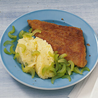 Seelachsfilets in Meerrettichkruste