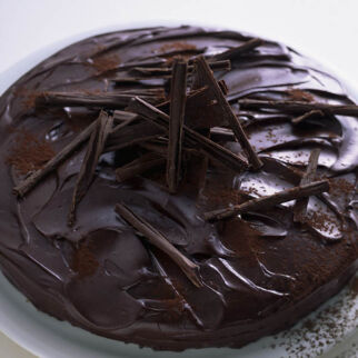 Klassische Schoko-Torte