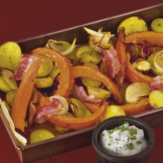 Honigkürbis vom Blech Honigkürbis vom Blech