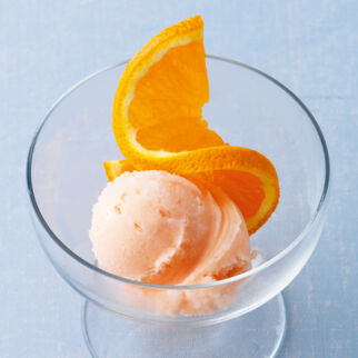 Campari-Sorbet