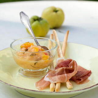 Quitten-Chutney mit Mango
