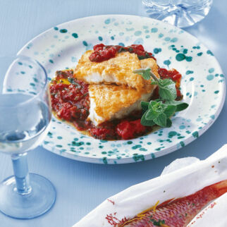 Stockfisch mit Tomaten Stockfisch mit Tomaten