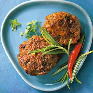 Frikadellen mit Thymian & Rosmarin Frikadellen mit Thymian & Rosmarin