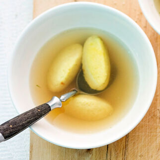 Würzige Griessnocken Würzige Griessnocken