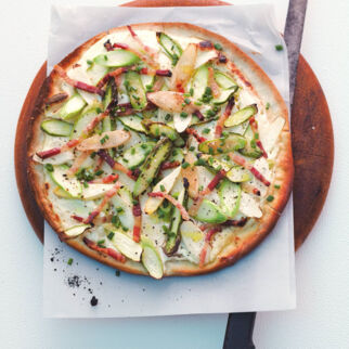 Spargelflammkuchen Spargelflammkuchen