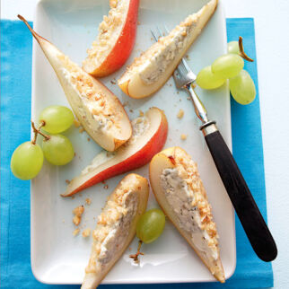 Gefüllte Birnen mit Roquefort Gefüllte Birnen mit Roquefort
