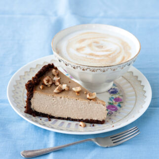 Haselnuss-Espresso-Käsetorte Haselnuss-Espresso-Käsetorte