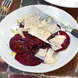 Rote-Bete-Carpaccio Rote-Bete-Carpaccio