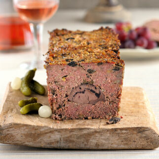 Wildterrine mit Pilzen Wildterrine mit Pilzen
