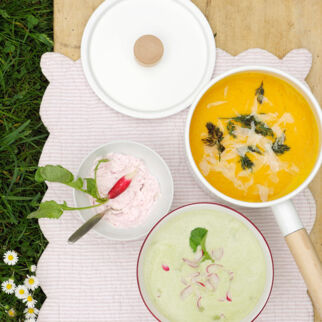 Radieschengrünsuppe Radieschengrünsuppe