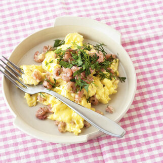 Krabben-Rührei Krabben-Rührei