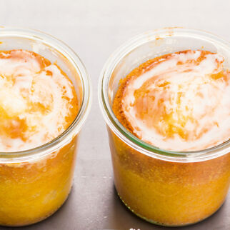 Orangenkuchen im Glas Orangenkuchen im Glas