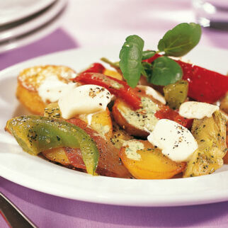 Bunte Kartoffelpfanne
