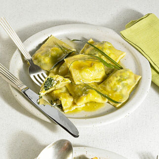 Forellen-Maultaschen