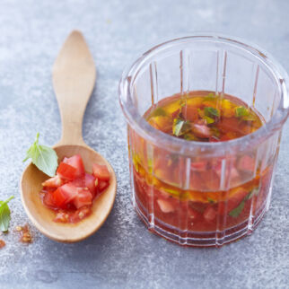 Tomatenvinaigrette Tomatenvinaigrette
