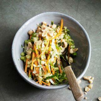 Asiasalat mit Limettendressing Asiasalat mit Limettendressing