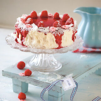 Himbeer-Schichttorte Himbeer-Schichttorte