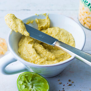 Limetten-Hummus