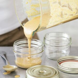 Mandel-Macadamia-Mus Mandel-Macadamia-Mus