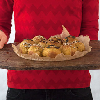 Vollkorn-Brötchenkranz Vollkorn-Brötchenkranz