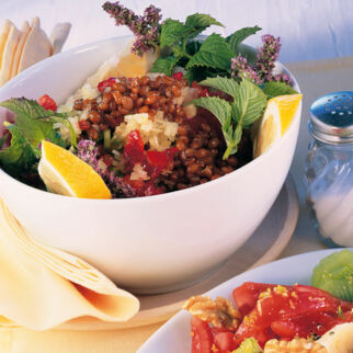 Provenzalischer Dinkelsalat Provenzalischer Dinkelsalat