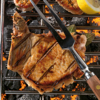 Schweinekoteletts mit Salbei Schweinekoteletts mit Salbei