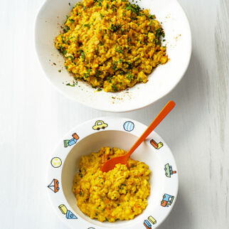 Graupen-Risotto mit Huhn Graupen-Risotto mit Huhn