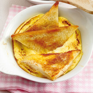 Toast à la Tarte Flambée Toast à la Tarte Flambée